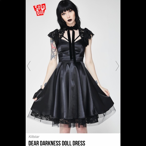 killstar dear darkness doll dress